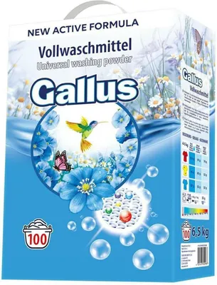 Obrázok produktu pre GALLUS Prášok na pranie 6,5kg Universal