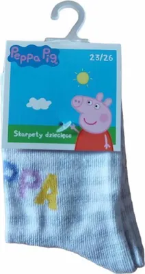 Produktbild von Peppa Pig Mädchen Socken grau 31/34