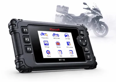 Produktbild von iCarsoft OBD2 Diagnosegerät Scanner MT V6 kompatibel mit BENELLI Motorräder inkl. Adapter & e Updates