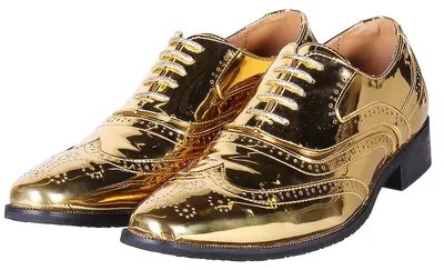 Produktbild von Oxford Herrenschuh gold Schuhgröße: 46