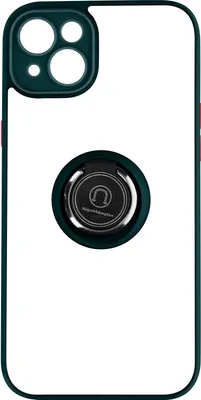 Produktbild von Avizar, Schutzhülle mit Ring-Halterung für Apple iPhone 14, Grün