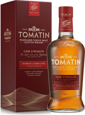 Produktbild von Tomatin Cask Strength Highland Single Malt Scotch Whisky | 57,5 % vol | 0,7 l