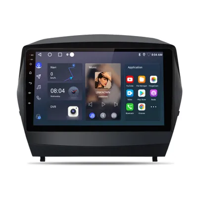 Obrázek produktu pro 2din 4+64G Autorádio Android12 4G sim USB wifi bluetooth pro Hyundai ix35 Tucson 2009-2015 carplay dab+