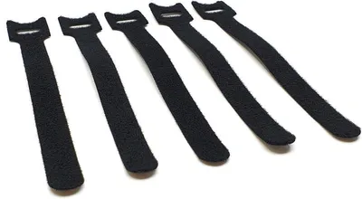 Produktbild von Jumadas 15 cm lange Klett-Kabelbinder zur Kabelorganisation und -verwaltung – 10er-Pack