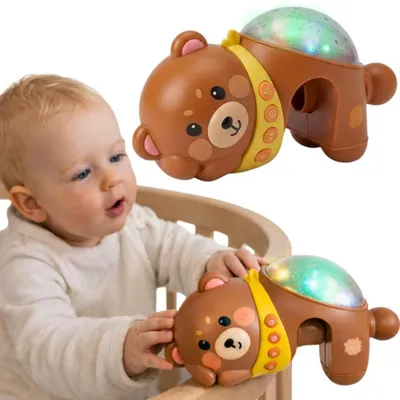 Immagine prodotto di Proiettore di stelle Woopie Baby con orsacchiotto, luce notturna per bambini