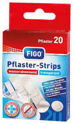 Obrázok produktu pre Průhledné náramky Figo na zápěstí, balení 20 ks.