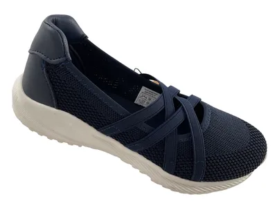 Zdjęcie produktu dla Casualowe sznurowane buty męskie w kolorze niebieskim