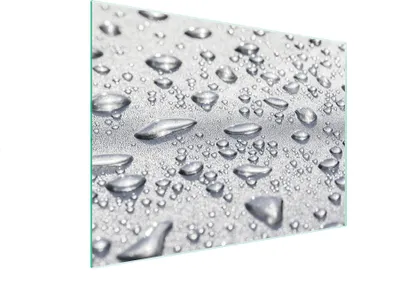 Produktbild von Glasschneidebrett 40x30 Tropfen