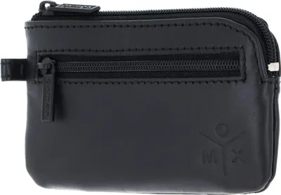Produktbild von oxmox Leder Schlüsselmäppchen Leather Keyholder Ox 2.0 Embossed Black schwarz