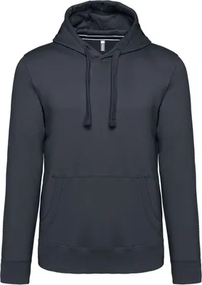Produktbild von Kariban Herren Hoodie Kapuzenpullover Sweatjacke Pullover Sweatshirt, Größe:S, Farbe:Dark Grau