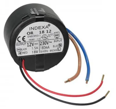 Immagine prodotto di INDEXA ORBIT-12/2000V Alimentatore 12VDC 2A IP64 32163 (32163)