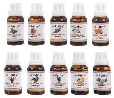 Obrázek produktu pro Esenciální olej - sada 10 ks. 15ml Ruhhy 21938
