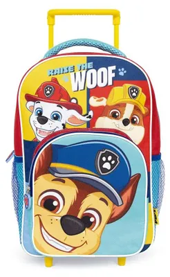 Obrázek produktu pro Arditex Batoh Paw Patrol, rozměry 24x36x12 cm, objem 11 litrů, s kolečky, vícebarevný, pro děti, univerzální velikost