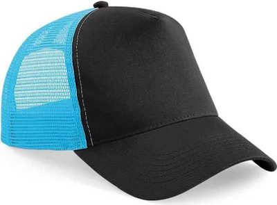Produktbild von Beechfield - Trucker Cap Snapback für Herren/Damen Uni PC5762 (Einheitsgröße) (Rot/Weiß)