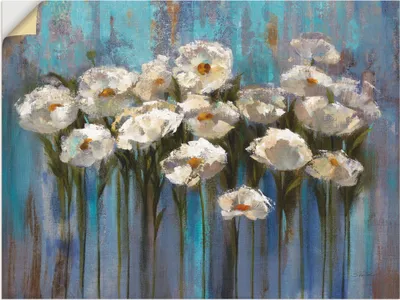 Produktbild von ARTland Wandbild, selbstklebend Anemonen am See Größe: 80x60 cm