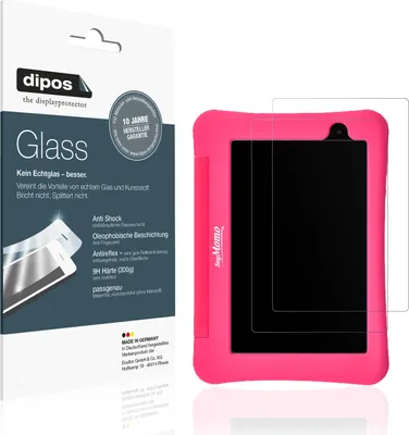 Produktbild von 2x Schutzfolie für SoyMomo Tablet Pro 2.0 matt - Anti-Shock 9H Folie dipos Glass Kunststoffglas