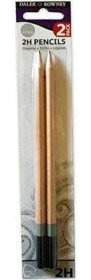 Produktbild von Daler Rowney Pencils Künstlerfarbstifte Set 2H 2 stk