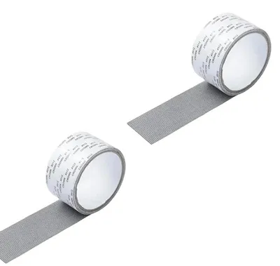 Image de Ruban de réparation d'écran, colle étanche, utilisation polyvalente, 2 pièces - noir