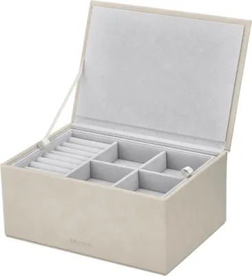 Produktbild von blomus GmbH SAHLA Schmuckaufbewahrungsbox L nomad 22x15x10cm