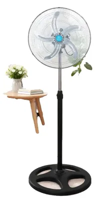 Produktbild von Höhenverstellbarer Ventilator, Fernbedienung, Leiser Betrieb, schwarz