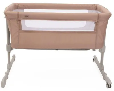 Zdjęcie produktu dla Łóżeczko dostawne - CHICCO - Next2Me Essential - Kolor terakota