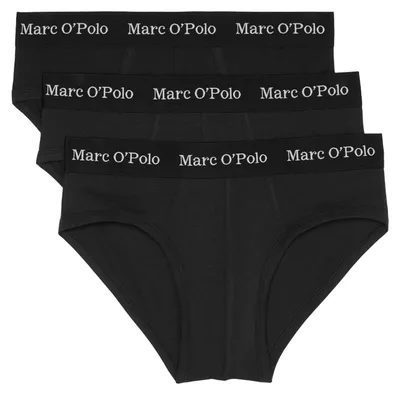 Produktbild von 3er Pack Marc O'Polo Herren Slips Essentials Organic Baumwolle Stretch