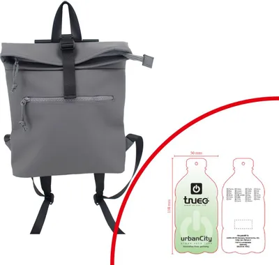 Produktbild von TheTrueC Rucksack Urban Line - Nele grau
