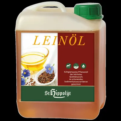 Image de Hippolyte - 5 litres - Huile de lin pour chevaux