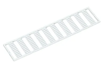 Productafbeelding van WAGO 793-4501 - Aansluitblokmarkeringen - 100 stuks - Wit