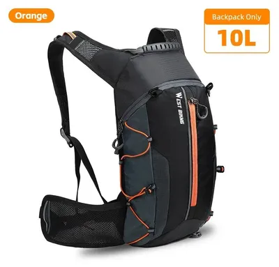 Immagine prodotto di Zaino da esterno per sport - YP0707210 - Impermeabile - Pieghevole - Nylon - Ideale per ciclismo e trekking - Colore: arancione