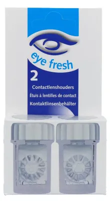 Produktbild von Kontaktlinsenbehälter "Eye Fresh" (2 Stück)