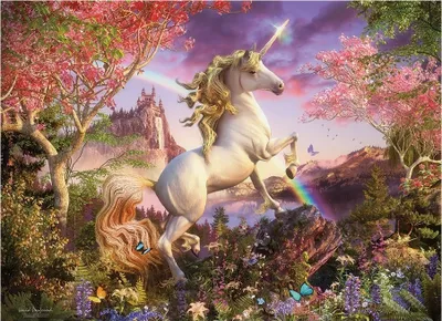 Produktbild von COBBLE HILL Einhorn Puzzle 1000 Teile