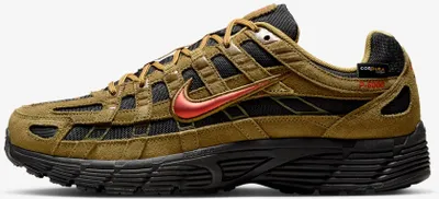 Image de Nike P-6000 Premium Cordura « Olive Flak Black Picante Red » Coloré, taille : 40