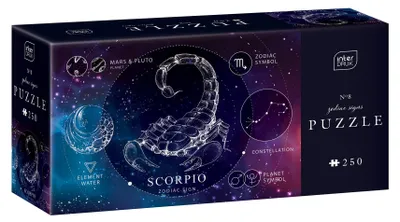 Obrázek produktu pro Puzzle 250 Znamení zvěrokruhu 8 Štír