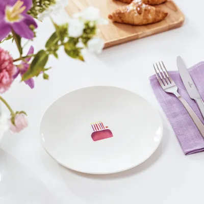 Produktbild von Villeroy & Boch With Love Frühstücksteller Happy Birthday 21cm