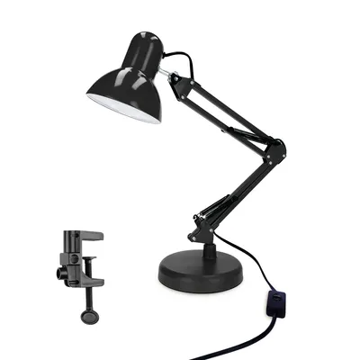 Obrázok produktu pre PIXI Čierna sada objímky a pätice pre stolnú lampu E27 EDO777535 EDO Solutions