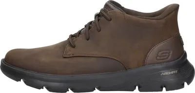 Image de Skechers Arch Fit Garza Veterschoenen Hoog - Donkerbruin - Maat 48.5