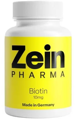 Zdjęcie produktu dla Biotyna 10 mg w kapsułkach w wysokiej dawce 120 kapsułek