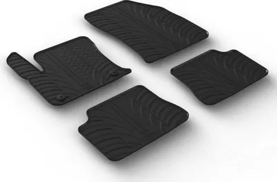 Produktbild von Gledring Fußmatten Set Gummi für DS DS 3 Crossback (U) Vorne+Hinten