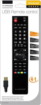 Produktbild von ViVanco™UR 40 USB Universalfernbedienung