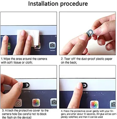 6 Stück Webcam Abdeckung - Ultra Dünne Kamera Cover Für Laptop, PC & Smartphone