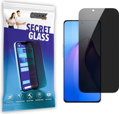 Zdjęcie produktu dla Ochraniacz ekranu GrizzGlass SecretGlass Privacy dla Oppo Reno8 Pro - Czarny