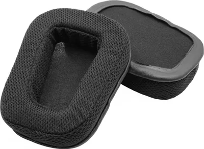 Produktbild von vhbw Ohrpolster kompatibel mit Logitech G933, G633 Kopfhörer Headset, Schaumstoff Schwarz
