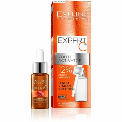 Produktbild von Eveline Expert C Serum-Vitamin-Boost für alle Hauttypen für die Nacht 18ml (W)