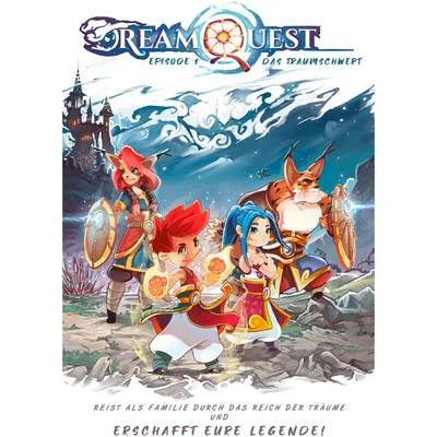 Image de DreamQuest, jeu de rôle coopératif pour 2 joueurs à partir de 6 ans (DE)