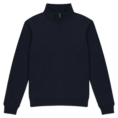 Produktbild von Kustom Kit - Sweatshirt mit kurzem Reißverschluss für Herren FK2470 (XS) (Marineblau)