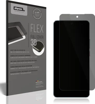 Produktbild von Full Cover Privacy Blickschutzfolie für Realme GT 7 Folie Anti-Shock