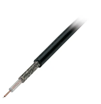 Image de Câble coaxial RG174 U, 50 ohms, noir -- 100 m