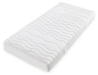 Produktbild von HOME DELUXE - Taschenfederkernmatratze TOUCH - 90 x 200 cm, H3/H4, Gesamthöhe: 20 cm, 7 Liegezonen, waschbarer Bezug I Allergiker Matratze TFK Matratze