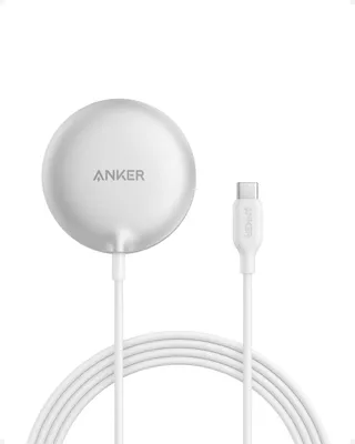 Image de Anker MagGo, 10 000 mAh, recharge sans fil, 27 W, blanc